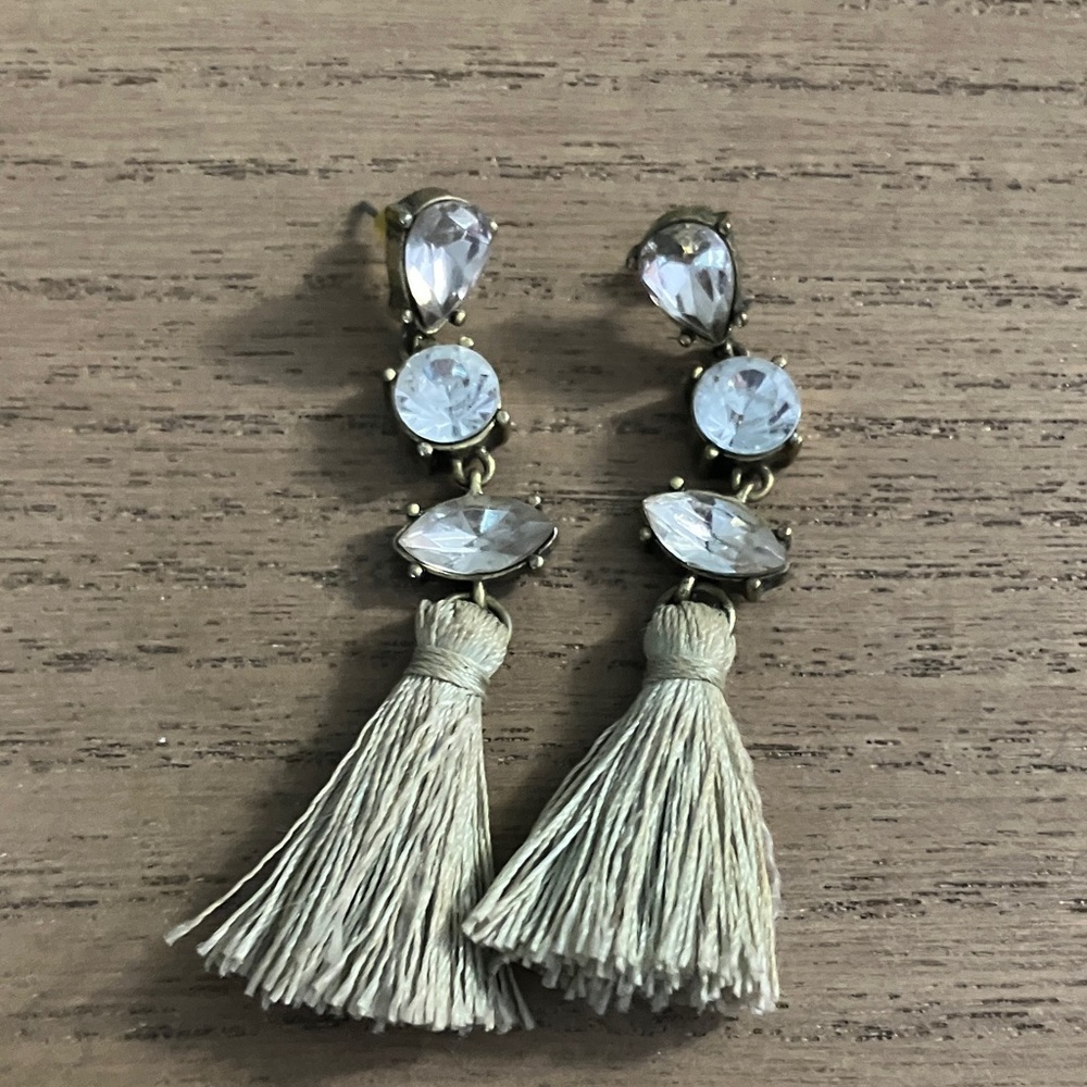 Elegant Tassel Drop Earrings